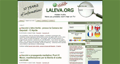 Desktop Screenshot of laleva.org